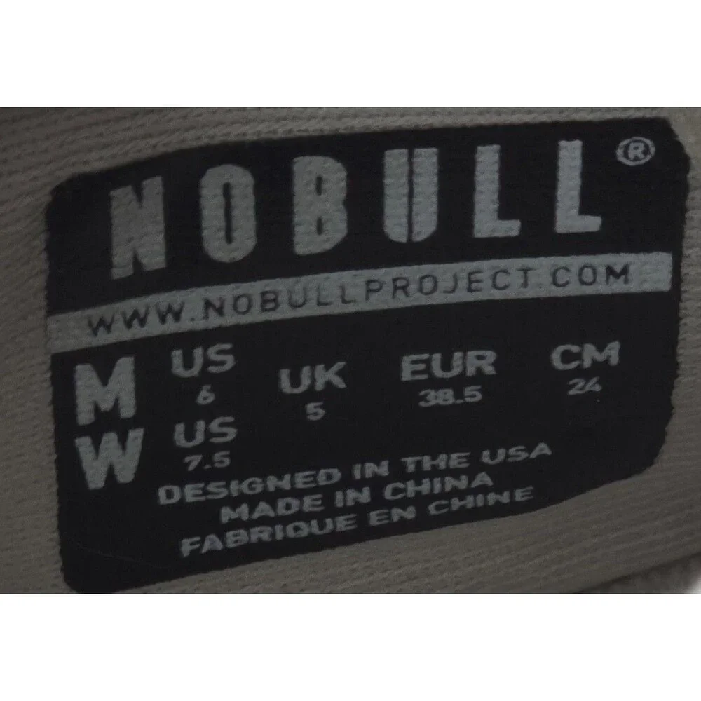 Nobull Project Shoes Artic Heather Gray Trainers Men's 6 Women’s 7.5